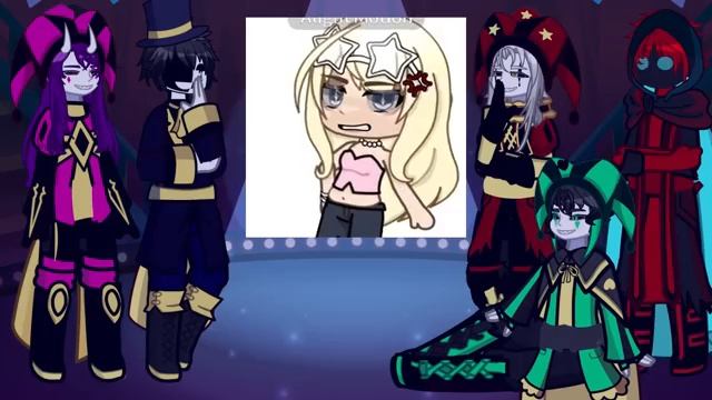 The Freak Circus React To MC As Random Gacha Tiktok // 🇷🇺/🇺🇸 // Gacha React