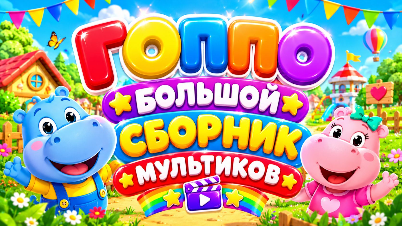 ГОППО 🐰 БОЛЬШОЙ СБОРНИК МУЛЬТИКОВ 🌈 ДЛЯ МАЛЫШЕЙ