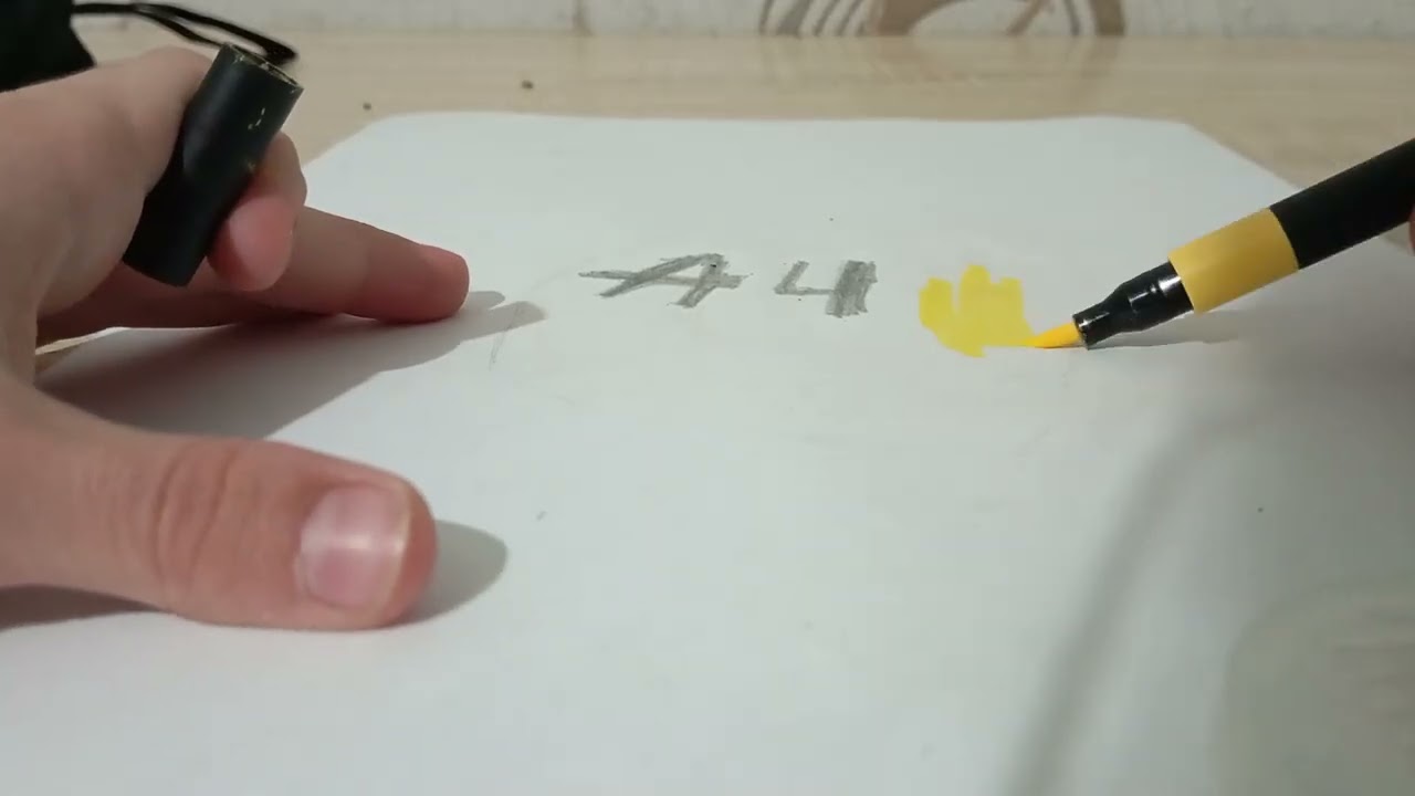 Учю рисовать знак а4