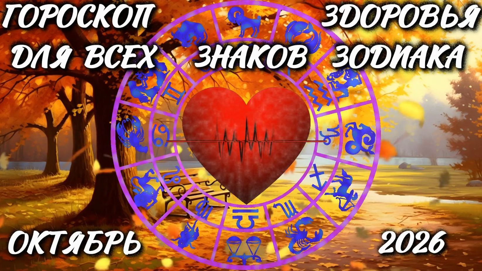 Гороскоп здоровья для всех знаков зодиака на октябрь 2026 года.