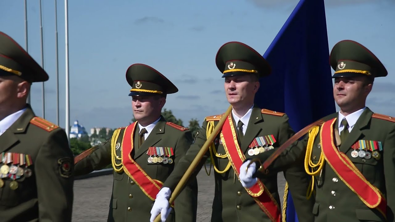 В БГУ состоялся выпуск офицеров военного факультета