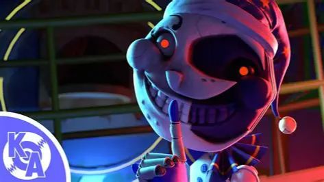 Боссфайт Луны с музыкой Light's Off FNaF Security Breach