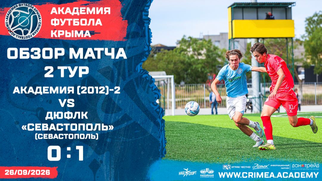 Обзор матча | АФК (2012)-2 - ДЮФК 