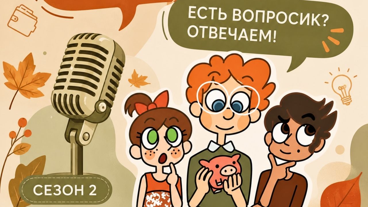 2 сезон 5 выпуск «Ребёнок постоянно просит купить: как говорить о деньгах без вины и стыда»