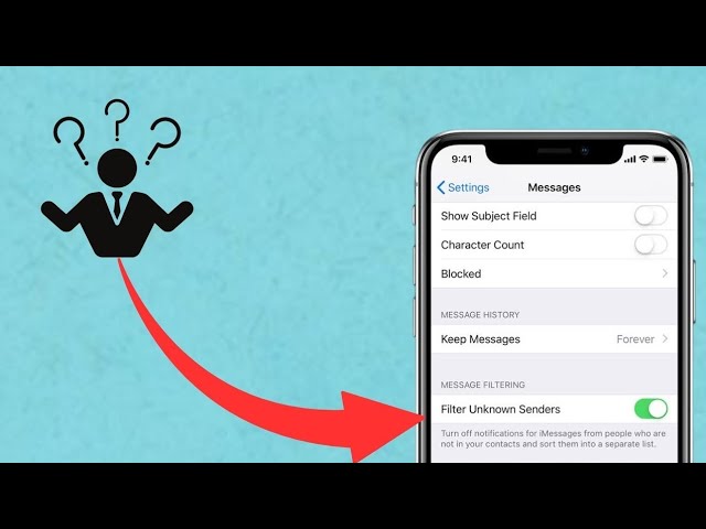 Как фильтровать неизвестных отправителей на IPhone 15 Pro