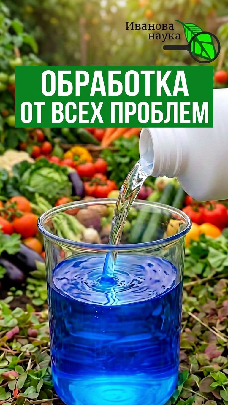 🔥 В 2 РАЗА МЕНЬШЕ КУПОРОСА, А ЭФФЕКТИВНЕЕ В 100 РАЗ! Рецепт осенней искореняющей обработки