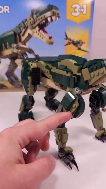 LEGO Creator Иностранцевия латифронс MOC (31151) Альтернативная сборка для T. Rex