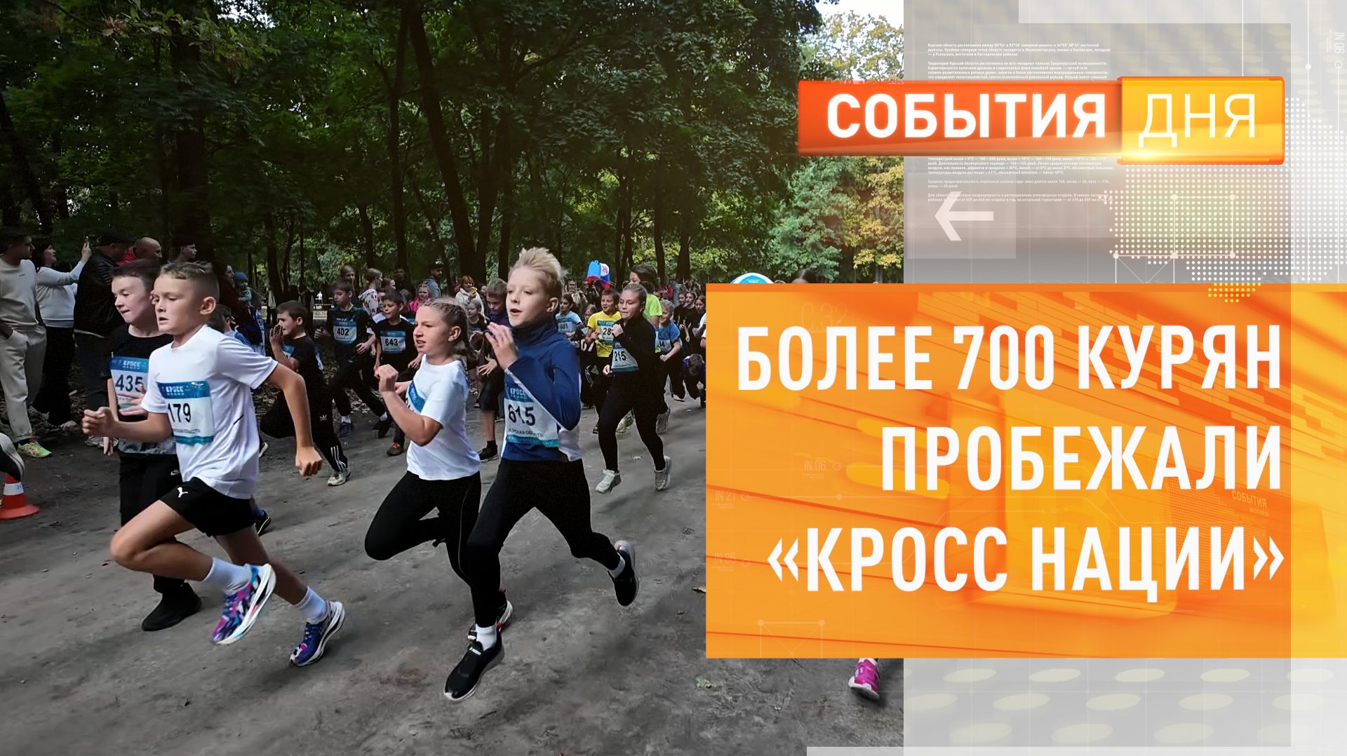 Более 700 курян пробежали «Кросс нации»
