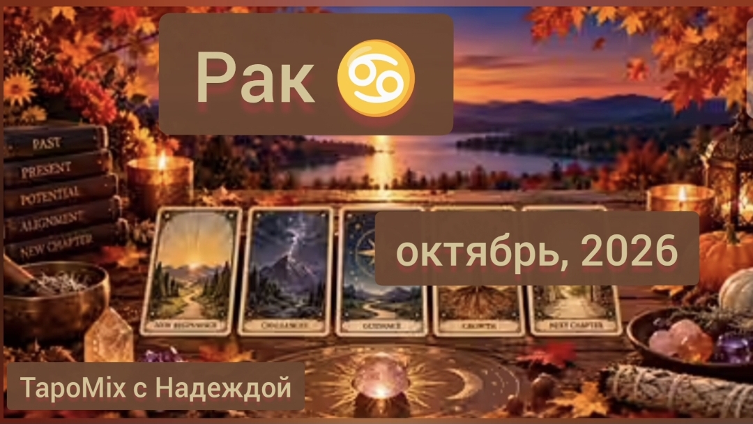 Рак ♋, октябрь 2026