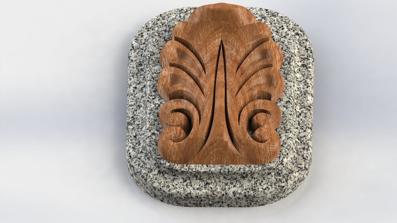 Solidworks Modeling: Wood Carving Modeling #6