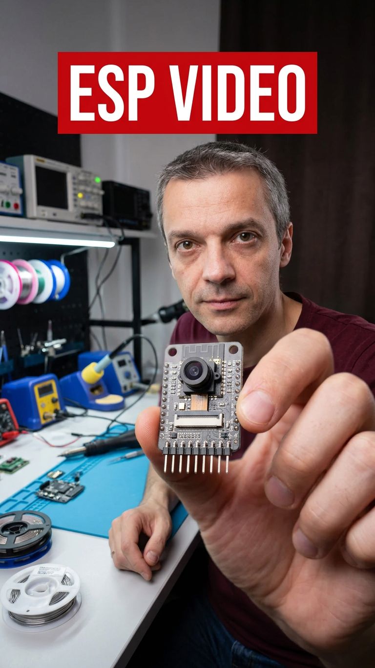 Как подключить камеру к ESP32 без головной боли