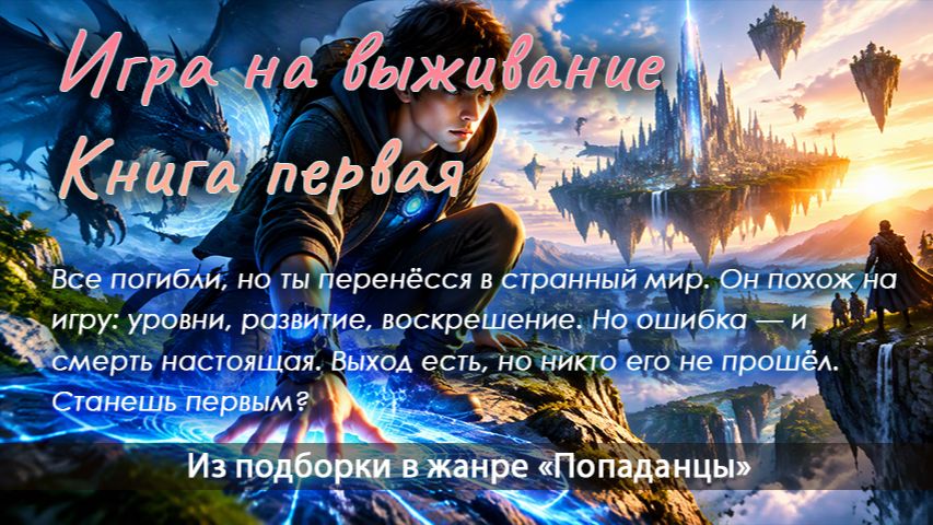 Игра на выживание. Книга первая (часть первая)