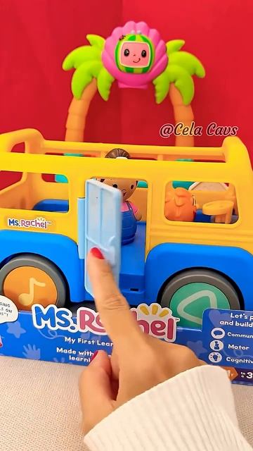 Knock, Knock CUTE #Msrachel Learning Bus | Satisfying Unboxing #shorts #toys #Asmr #trending