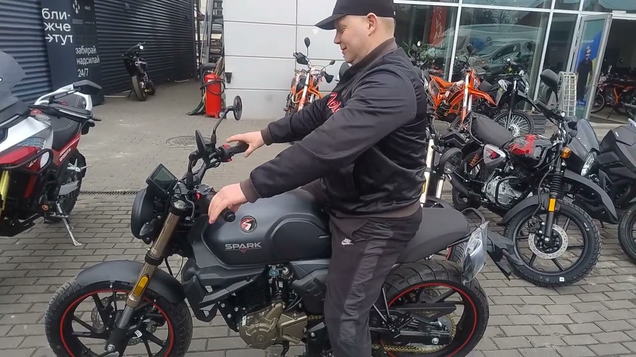 АРТМОТО SPARK SCRAMBLER АБС НА МОТО ЗА 70.ТИСЯЧ