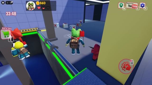 МЕГА ПОБЕГ: Игра в Кальмара роблокс | Mega Escape Squid Game Roblox | Игра @cooldadna (Часть 1)