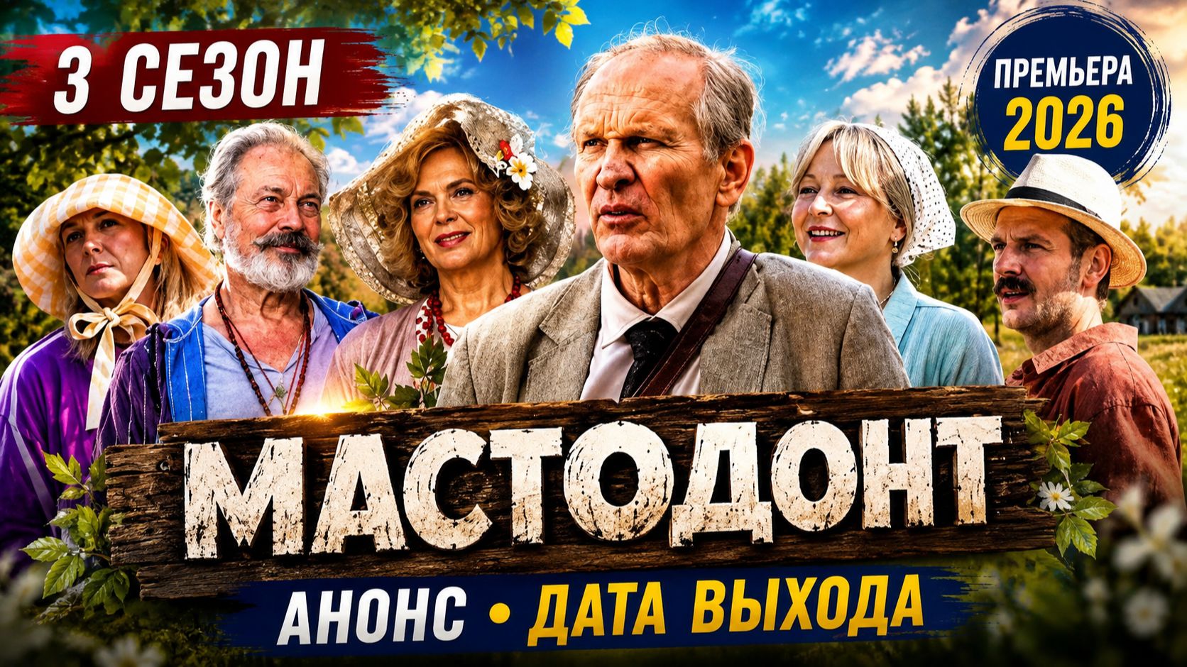 Мастодонт 3 сезон 1 2 3 4 5 6 7 8 серия анонс дата выхода