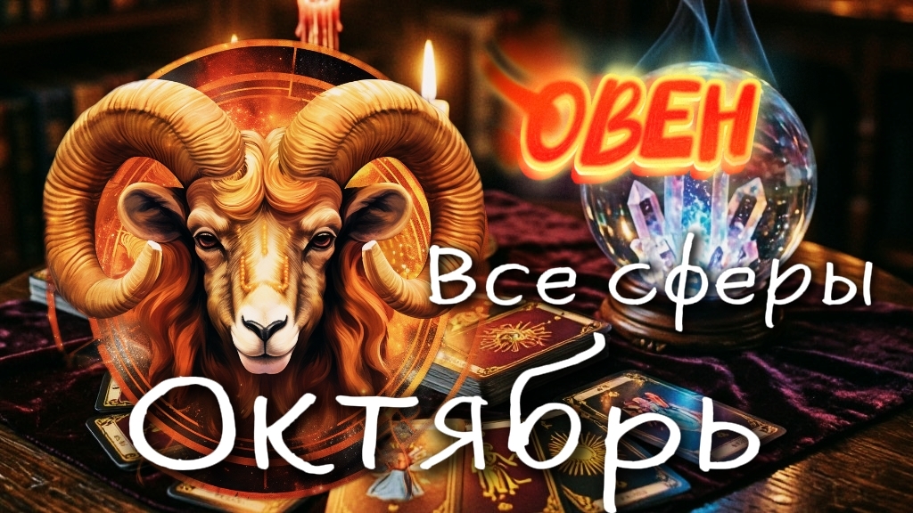 ❗ОВЕН❗КАКИМ БУДЕТ ОКТЯБРЬ💯 ОБЩИЙ РАСКЛАД