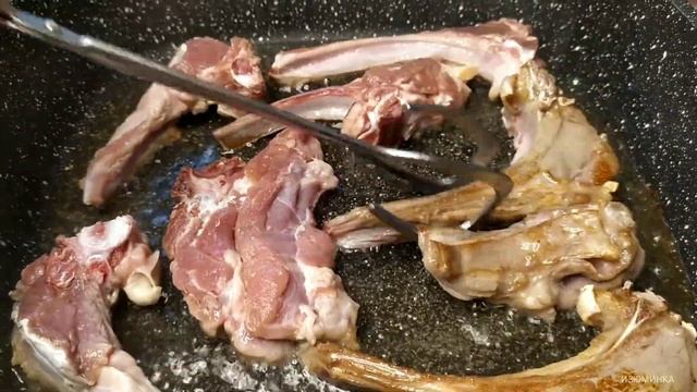 Любимое блюдо мужчин. Баранина с картофелем.