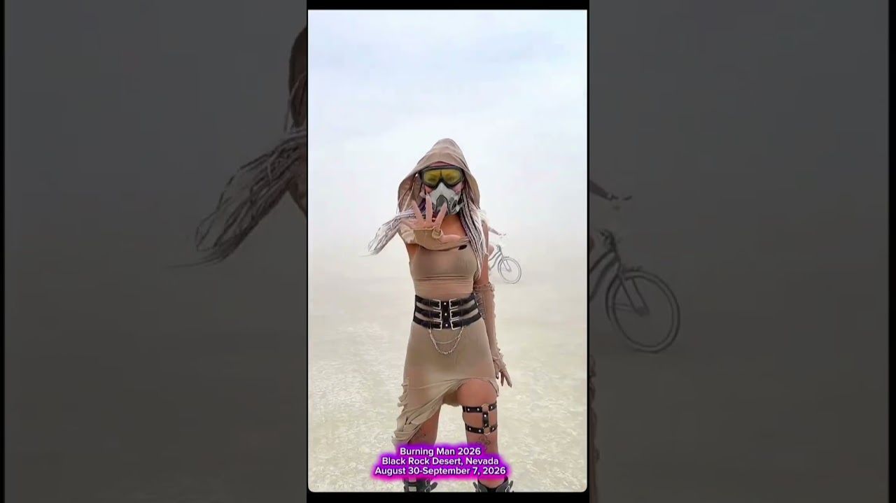 💋Burning Man Flashback…Black Rock Desert, Nevada. @humminglion.explores On Insta