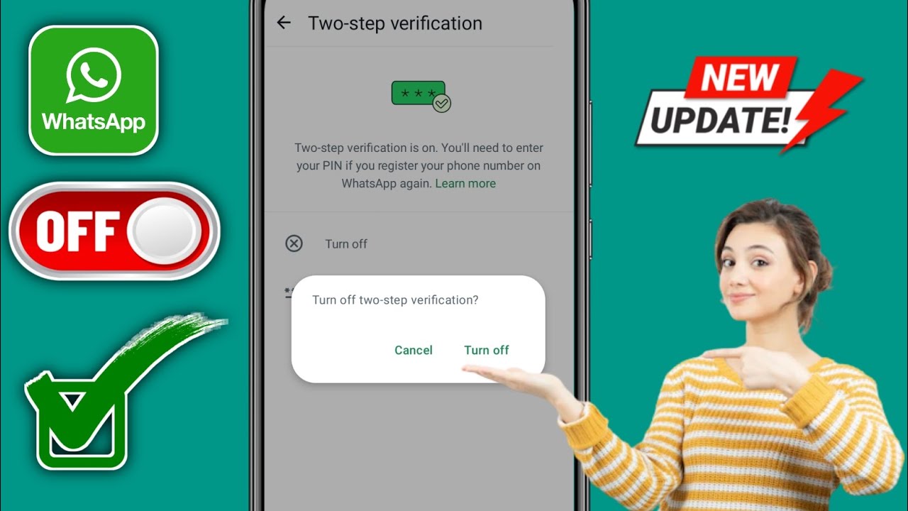 Как отключить двухэтапную аутентификацию в WhatsApp - 2024