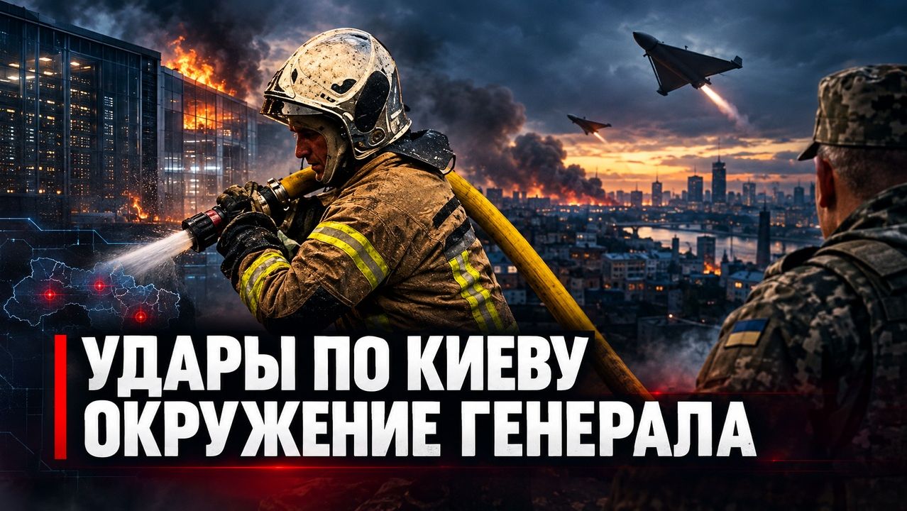 УДАРЫ ПО ДАТА-ЦЕНТРАМ КИЕВА И ОКРУЖЕНИЕ ГЕНЕРАЛА ВСУ