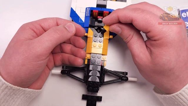 LEGO Icons Williams Racing FW14B и Nigel Mansell (10353) [799 деталей] пошаговая инструкция