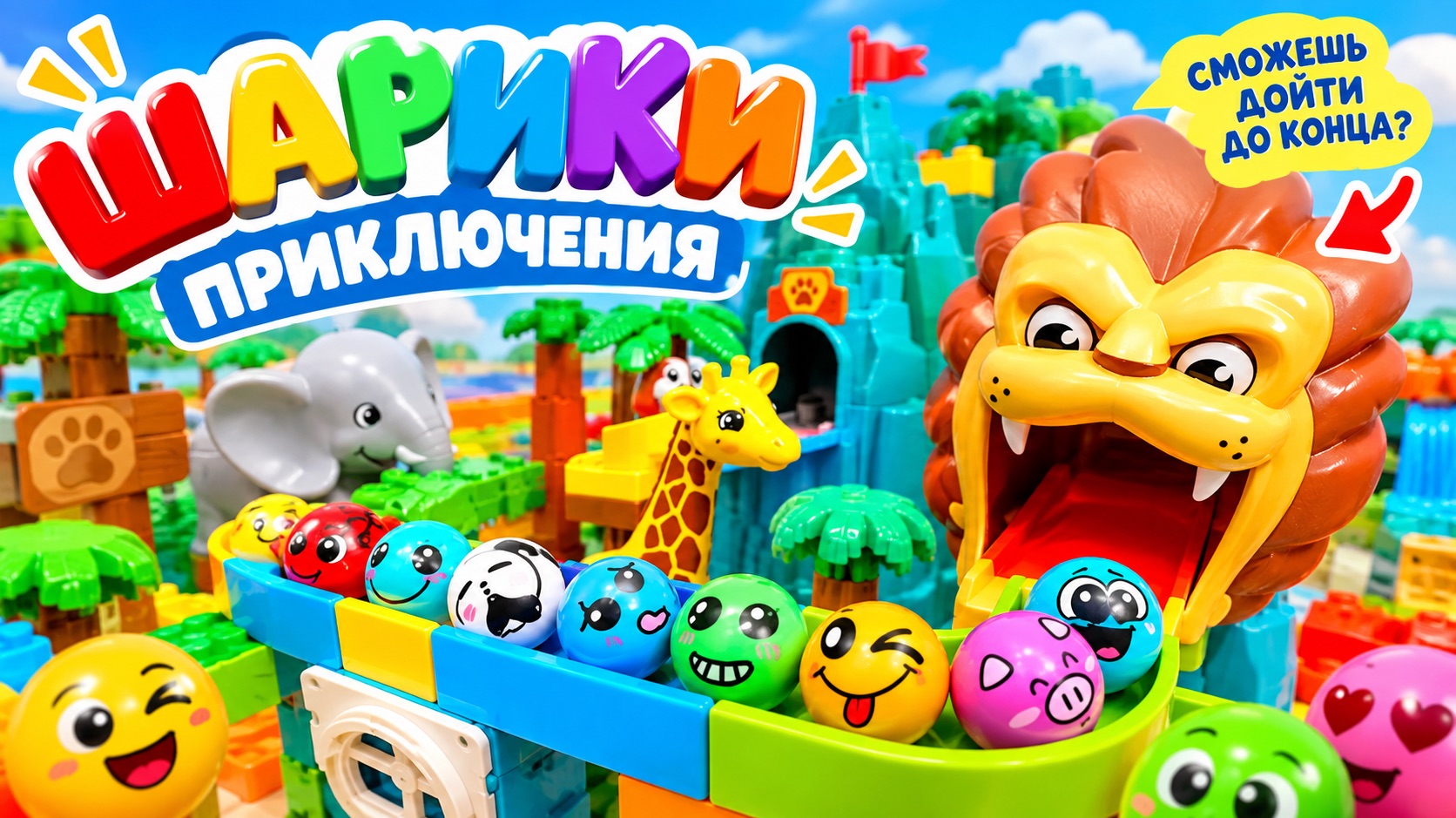 Играем в конструктор Лего