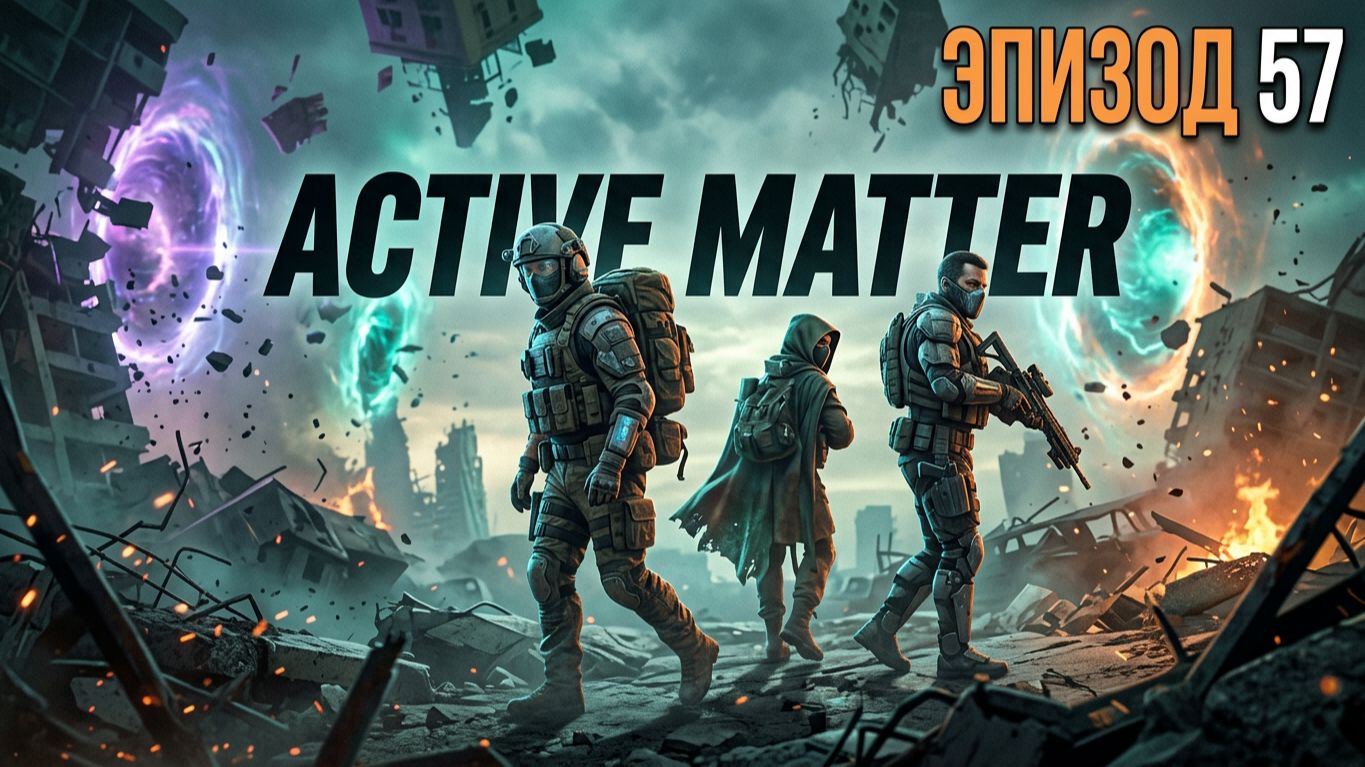 Active Matter, Эпизод 57 новая карта Щегольское искажение. PVE, приключения Труса, Балбеса, Бывалого