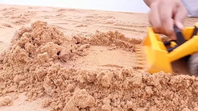 Строительство моста из песка Видео детям