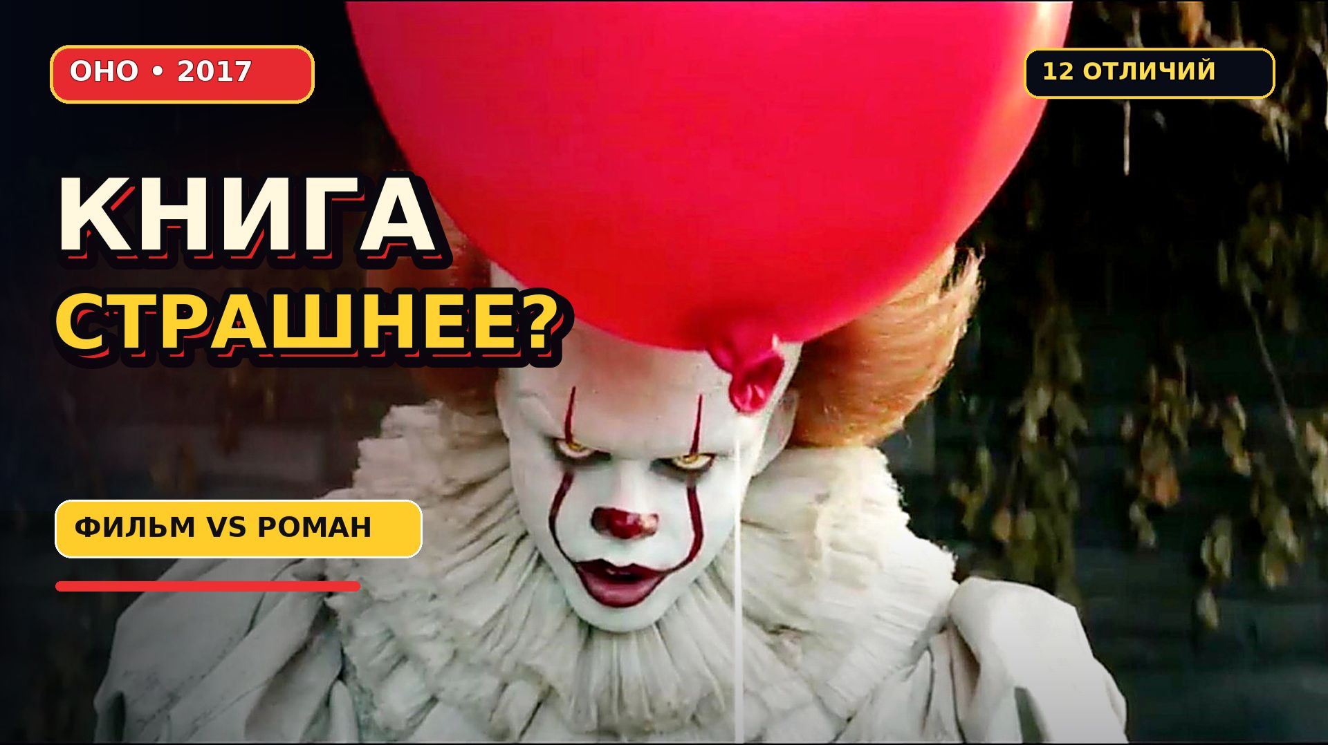 Оно (2017): Стивен Кинг 🤡🎈 Самый страшный кошмар детства вернулся!