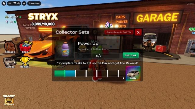 КЛАССЫ  МАШИНА ЗА КВЕСТ Atlis в ПЫЛЬНАЯ ПОЕЗДКА роблокс  A dusty trip roblox  Toyota Prius