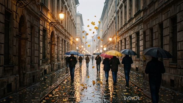 Осень дама-загадка.