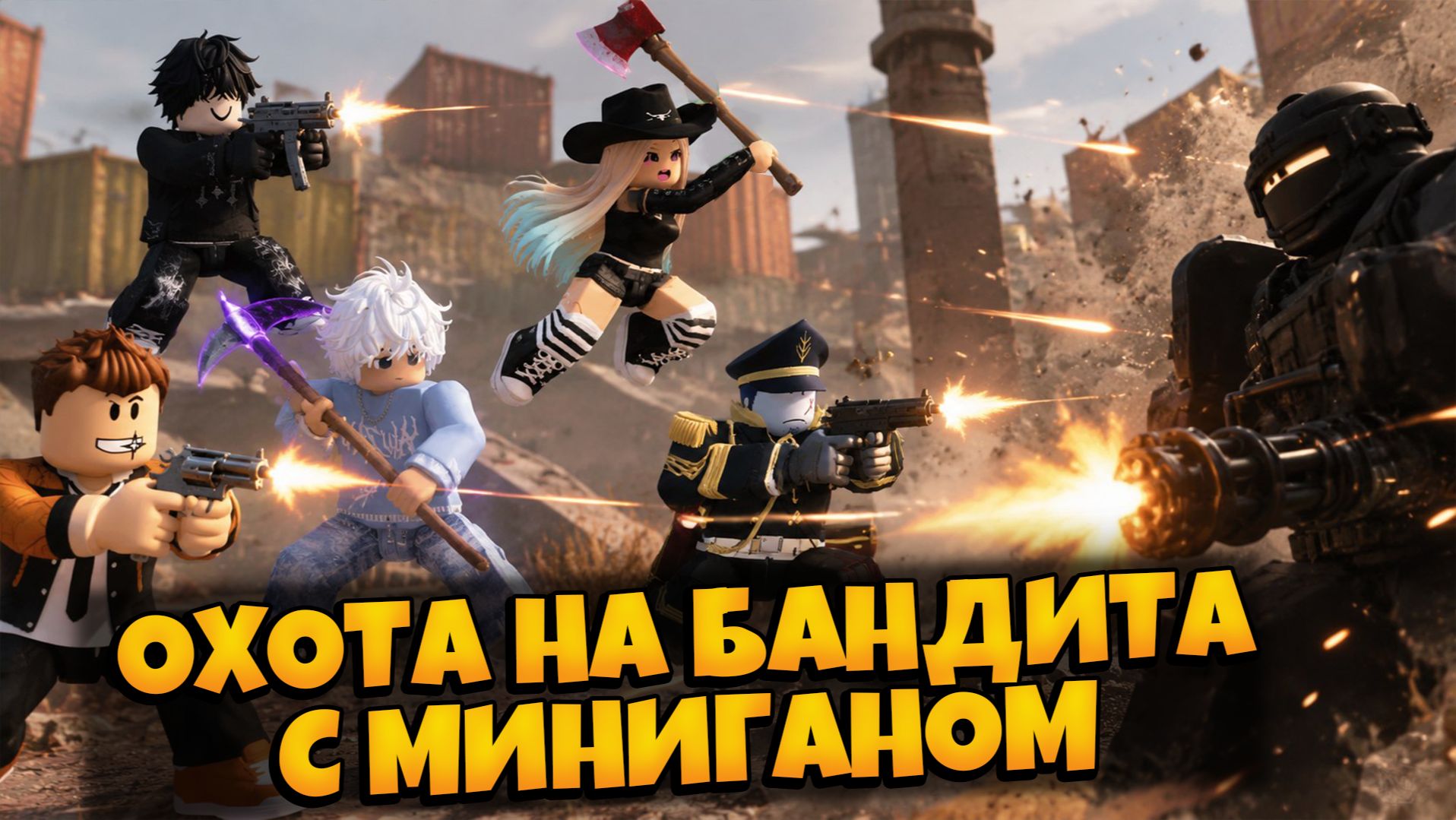 ЗАЧИСТИЛИ ЗОНУ БАНДИТОВ В ПЕРЕЖИВИТЕ АПОКАЛИПСИС | SURVIVE THE APOCALYPSE ROBLOX