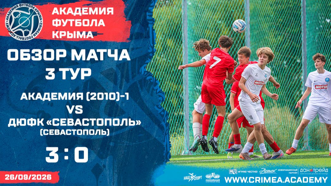 Обзор матча | АФК (2010)-1 - ДЮФК 
