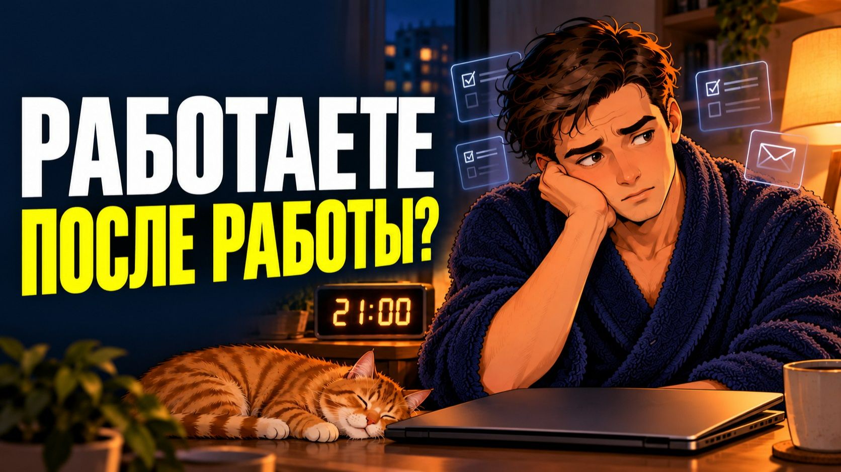 Рабочий день закончился
