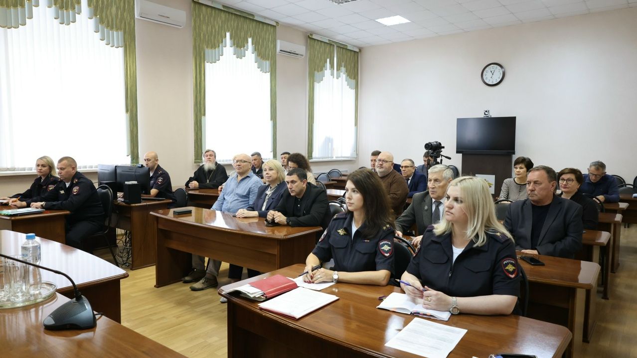 В УМВД России по Тамбовской области состоялось заседание Общественного совета