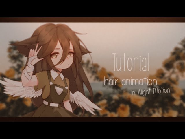 ||animation Hair Tutorial||alight Motion||by: Resuko||