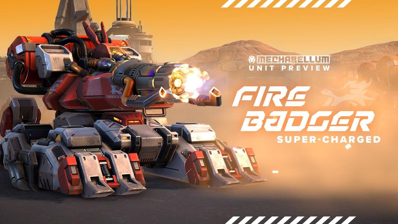 Unit Reworked: The Fire Badger | Mechabellum
