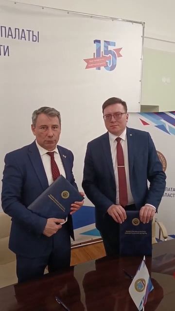Подписание соглашения Общественной палаты Ленинградской области с Республикой Карелия