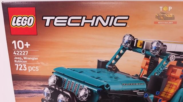 LEGO Technic Трактор с плугом MOC (42227) [632 детали] Альтернативная сборка для Jeep Wrangler Rubic