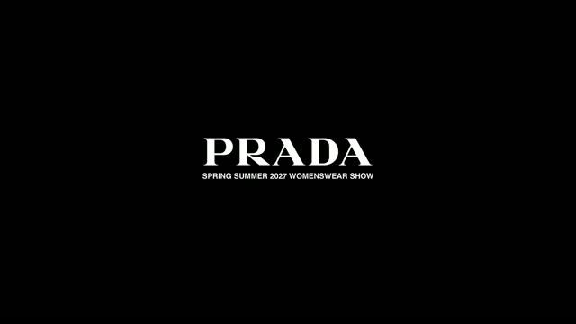 Показ женской коллекции Prada весна-лето 2027