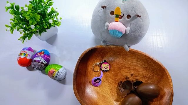 ASMR Unboxing Kinder Surprise Eggs ASMR New Roblox ❤️❤️