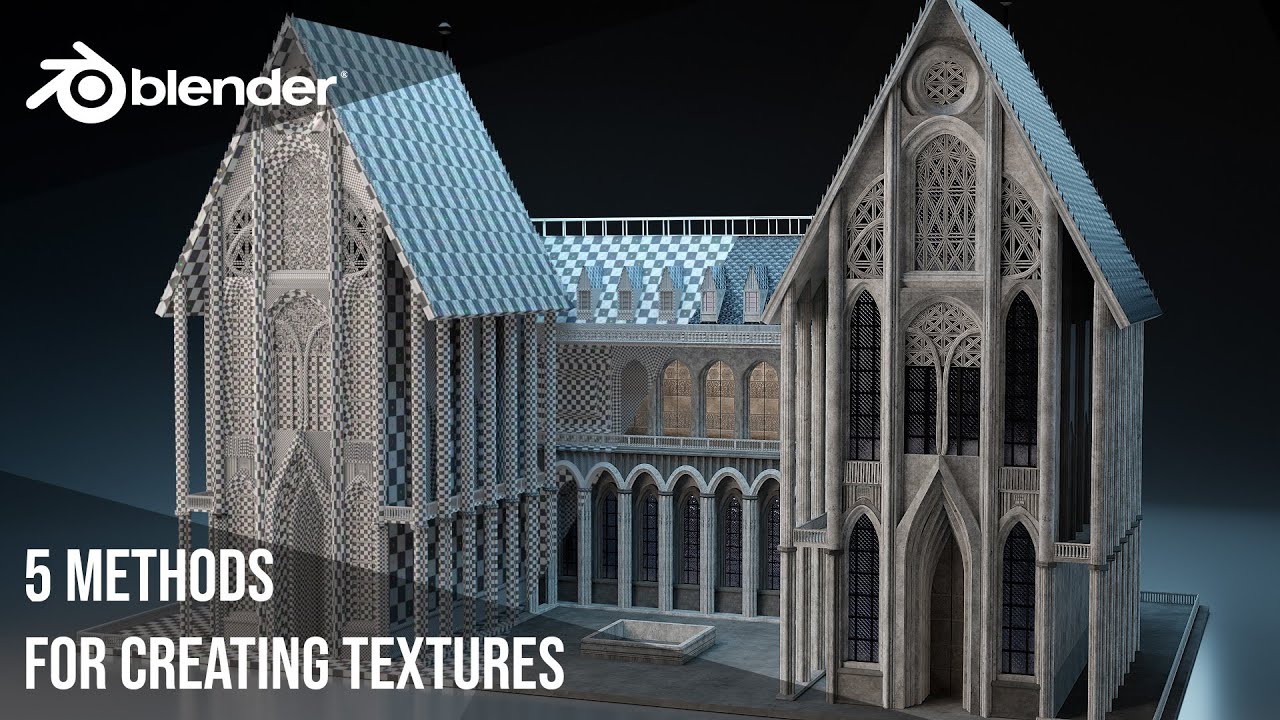 5 Методов создания текстур в Blender / 5 Methods For Creating Textures In Blender