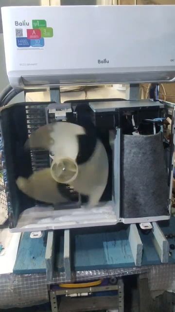 Самоочистка наружного блока #空调 #air Conditioner