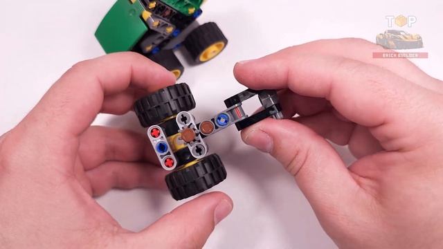 LEGO Technic Автогрейдер MOC (42218) Пошаговые инструкции по сборке