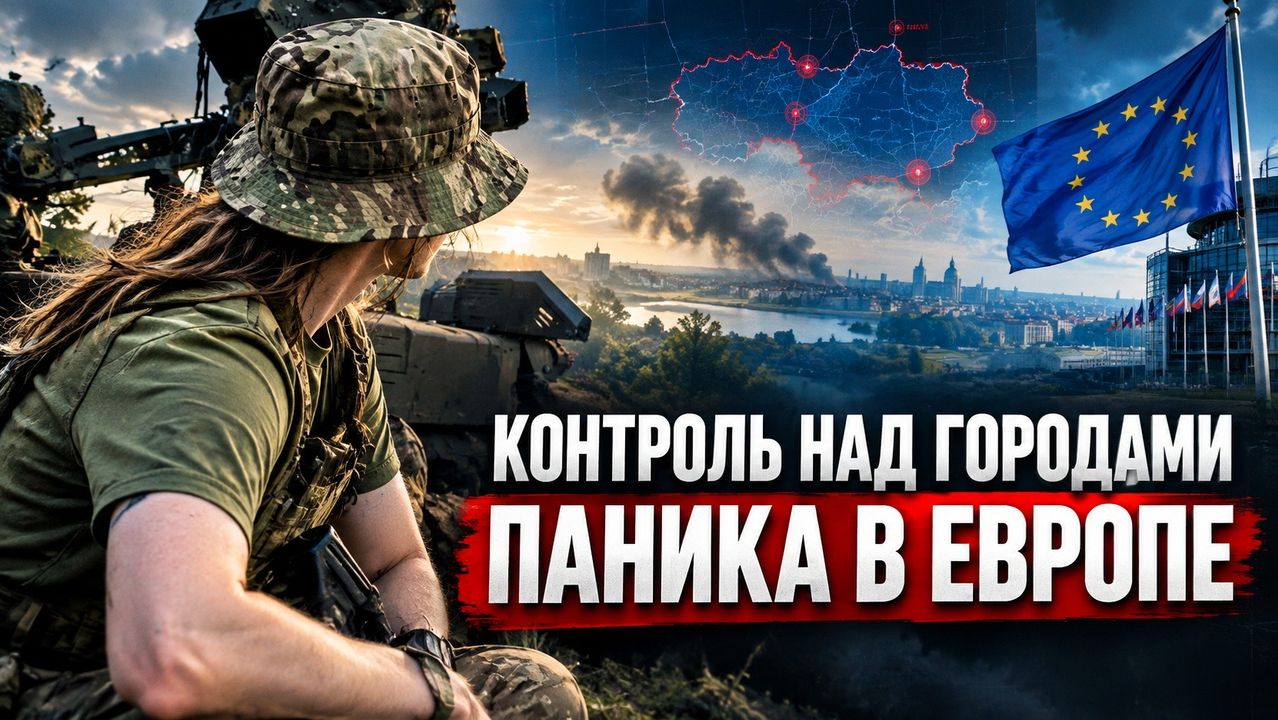 СВО ГЛАВНОЕ ЗА СУТКИ ПАНИКА В ЕВРОПЕ И КОНТРОЛЬ НАД ГОРОДАМИ