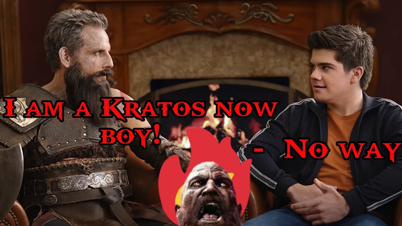 #godofwarragnarok #gow #kratos #godofwarnews #озвучка | БЕН СТИЛЛЕР - КРАТОС!😆