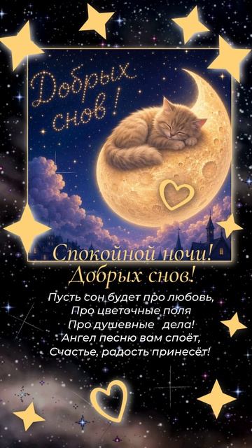 Добрых снов!