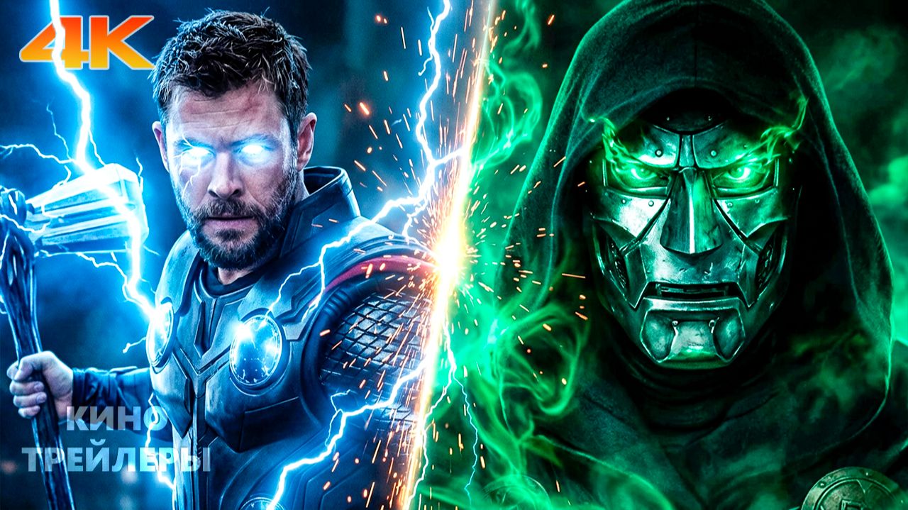 Мстители: Доктор Дум⚡🔥Официальный трейлер «Выключите телефоны» (4K, 2026) Фантастика, боевик