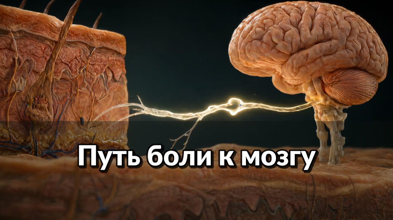 Цепочка боли: от волокна до коры